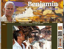 Tablet Screenshot of benjamin.art-online-rd.com